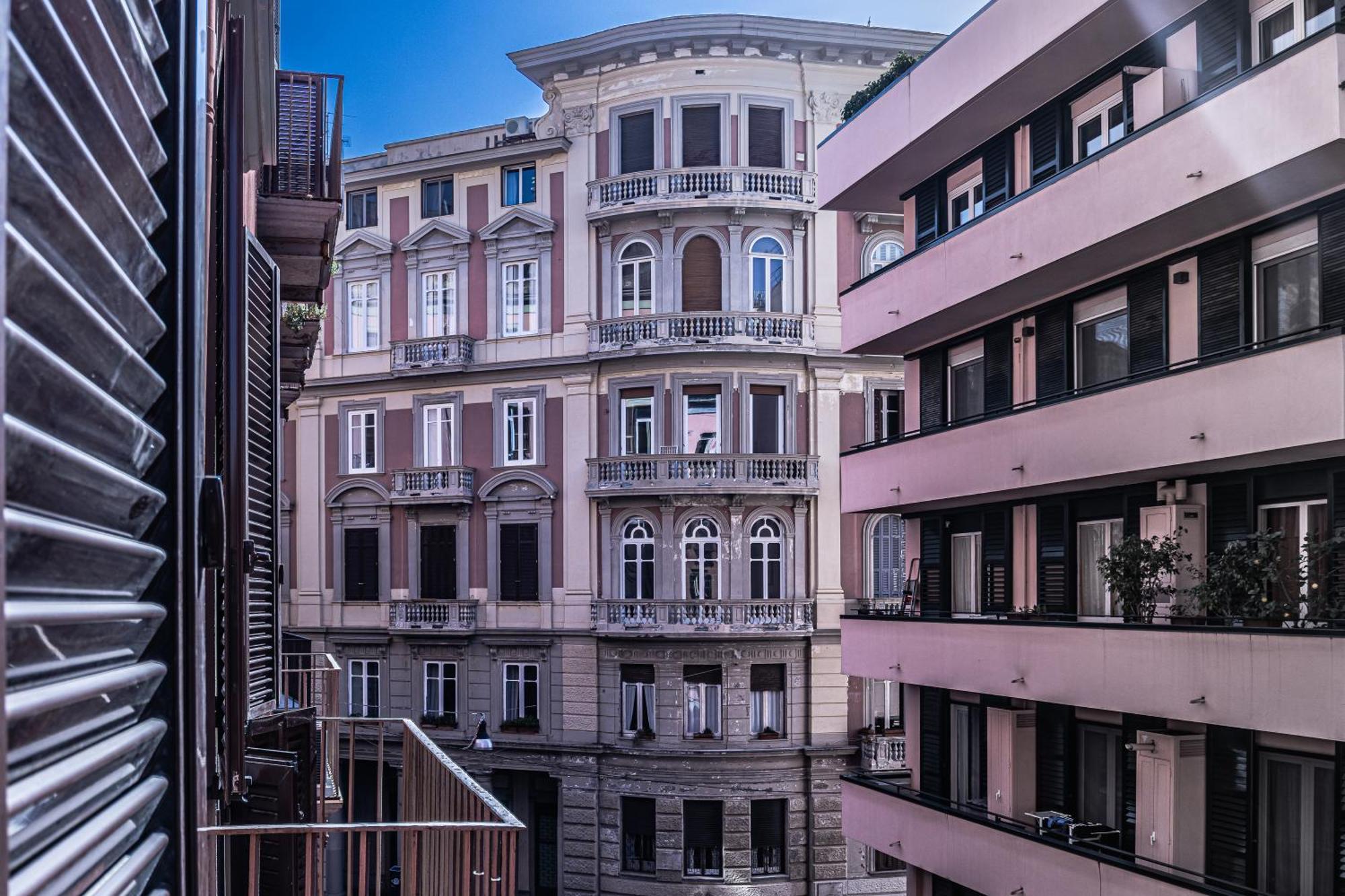 Rua De Mar Chiatamone Hotell Neapel Exteriör bild